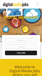 Mobile Screenshot of digitalmediajobs.com